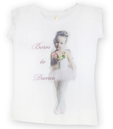 CAMISETA "BORN TO DANCE" MOD. 2