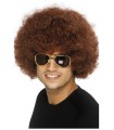 PELUCA AFRO 70's CASTAÑA