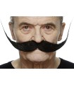 BIGOTE LARGO NEGRO