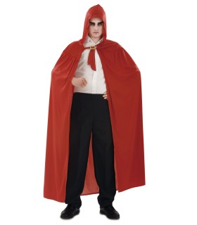 CAPA ROJA CON CAPUCHA