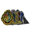 ESCUDOS HOGWARTS LUJO