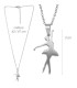 COLLAR CON BAILARINA