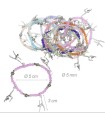 PULSERA CRISTALES CON FIGURA RITMICA