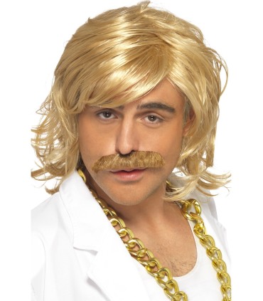 SET PELUCA Y BIGOTE RUBIO GAME SHOW