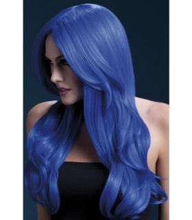 PELUCA FEVER KHLOE AZUL NEON