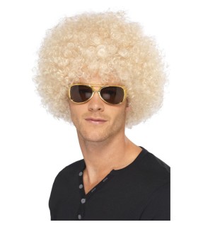PELUCA AFRO 70's RUBIA