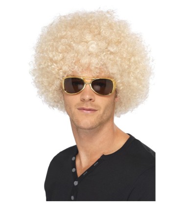 PELUCA AFRO 70's RUBIA