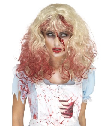 PELUCA ALICIA ZOMBIE SANGRIENTA