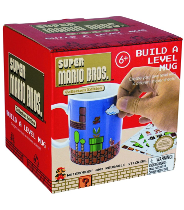 TAZA MARIO BUILD A LEVEL