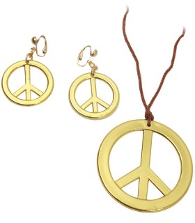 COLGANTE Y PENDIENTES HIPPIES