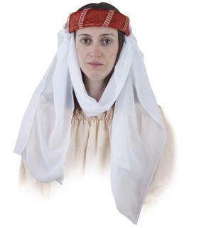 TOCADO MEDIEVAL CON VELO
