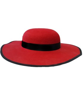 SOMBRERO PAMELA ROJO