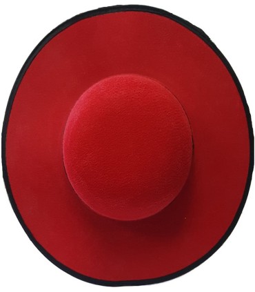 SOMBRERO PAMELA ROJO