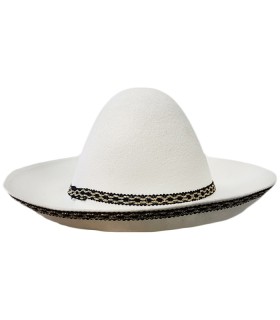 SOMBRERO MEXICANO BLANCO