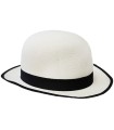 SOMBRERO BOMBÍN BLANCO