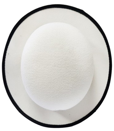 SOMBRERO BOMBÍN BLANCO