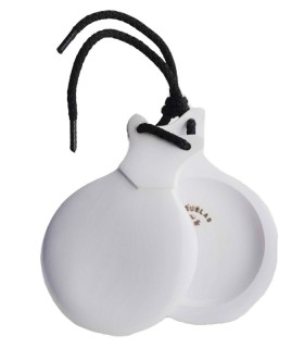 CASTAÑUELAS VIDRIO BLANCO