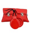 VIDRIO ROJO VETEADA BLANCO 2 CAJAS
