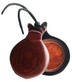 CASTAÑUELA MADERA ROJA VETEADA BLANCO