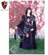 TRAJE MEDIEVAL BLANCA BORDADO