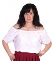 BLUSA SEÑORA MEDIEVAL