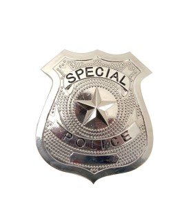 PLACA POLICIA 7X6CM