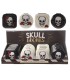 ESPEJO BOLSILLO CALAVERA HUESO