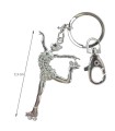 LLAVERO FIGURA DE PATINADORA