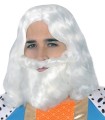 PELUCA REY MAGO BLANCO