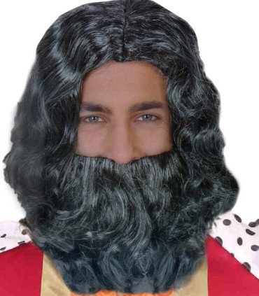 PELUCA REY MAGO GRIS