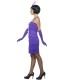 FLAPPER MORADO CORTO
