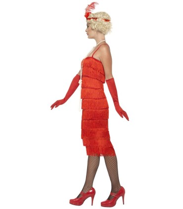 FLAPPER ROJO LARGO