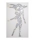 ADHESIVO STRASS BAILARINES PAREJA