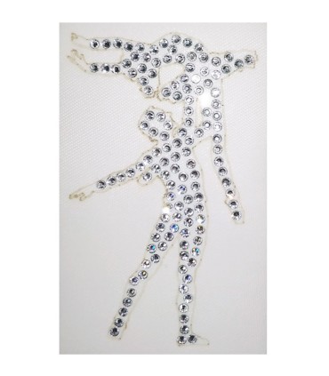 ADHESIVO STRASS BAILARINES PAREJA