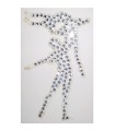 ADHESIVO STRASS BAILARINES PAREJA