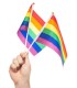 BANDERA ARCOIRIS PEQUEÑA 20CM