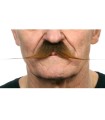 BIGOTE ALARGADO MARRÓN