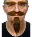 CEJAS, BIGOTE Y PERILLA MARRONES