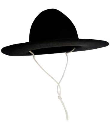 SOMBRERO EXPLORADOR NEGRO