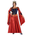 REINA MEDIEVAL ROJO