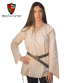 CAMISA MEDIEVAL MUJER C/CAPUCHA