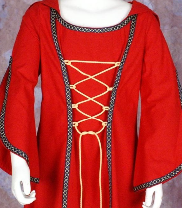 VESTIDO MEDIEVAL MORGANA INFANTIL