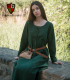 TÚNICA MEDIEVAL VIKINGA CORDONES VERDE
