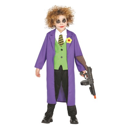 DISFRAZ BUFÓN LOCO INFANTIL