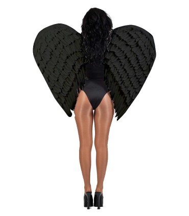 ALAS GIGANTES PLUMAS NEGRAS