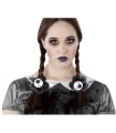 ROSAS CON OJOS PARA EL PELO