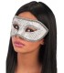 ANTIFAZ BLANCO CON BRILLO PLATEADO