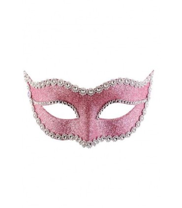 ANTIFAZ PURPURINA ROSA Y STRASS