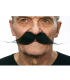 BIGOTE LARGO NEGRO