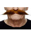 BIGOTE LARGO MARRON